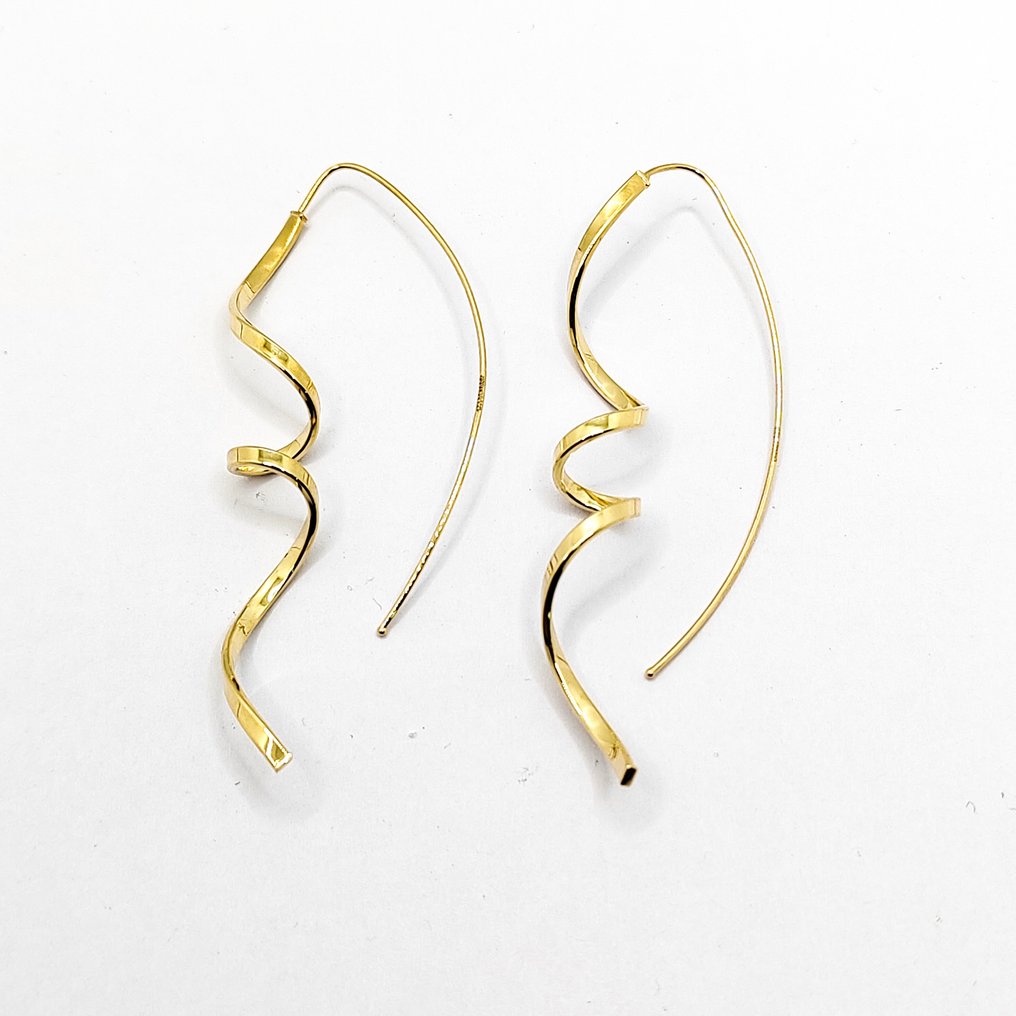 Øreringe - 18 kraat Gulguld #3.2