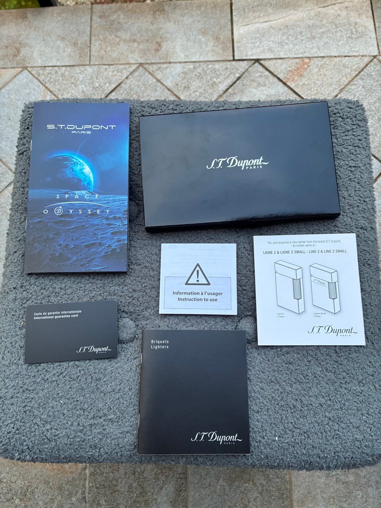 S.T. Dupont - Ligne 2 Odyssey - Lighter - Silver plated, Lacquer #1.0