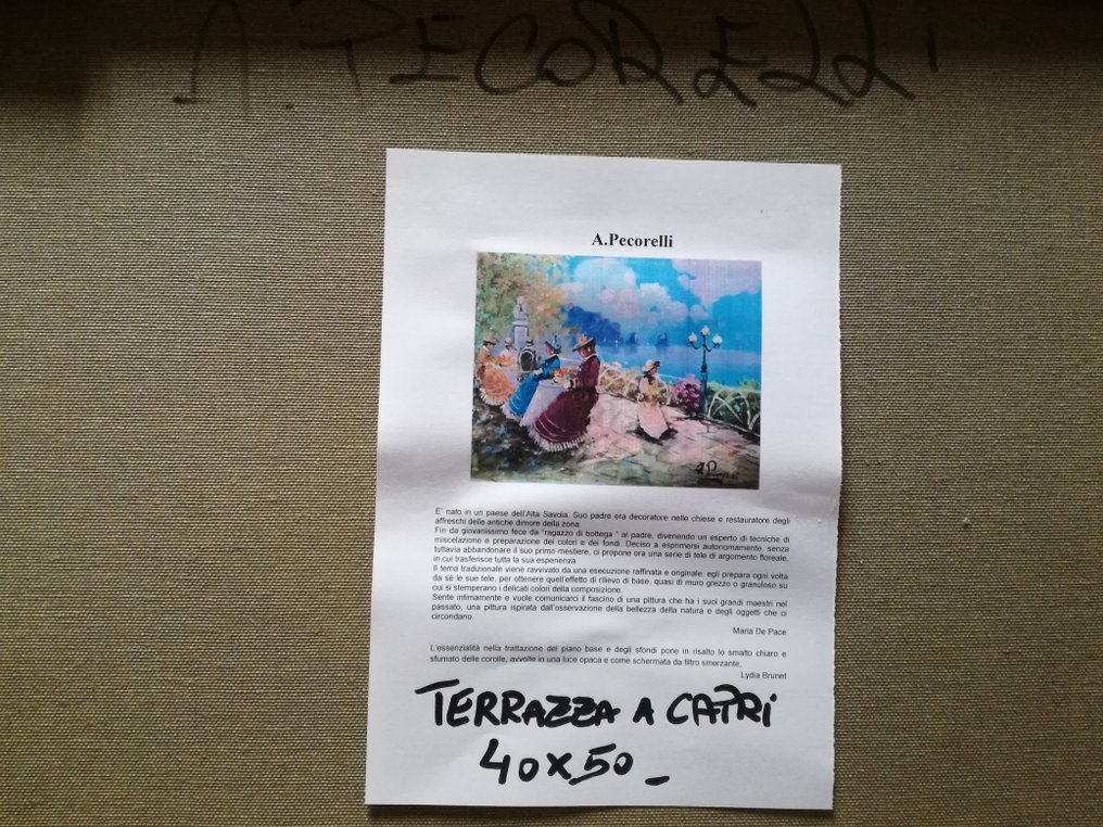 Pecorelli (XX) - Terrazza a Capri #3.2