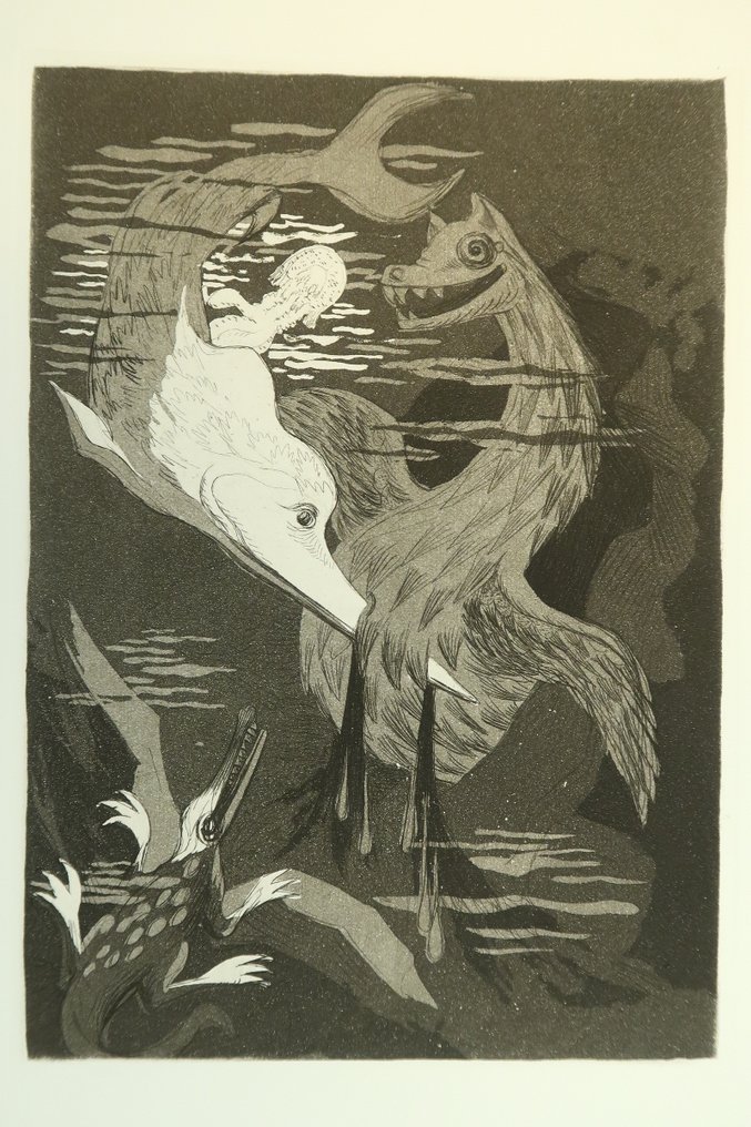 [Daragnès] ; André Villeboeuf / Léon-Paul Fargue - Contes fantastiques [num. avec suite] - 1944 #1.0