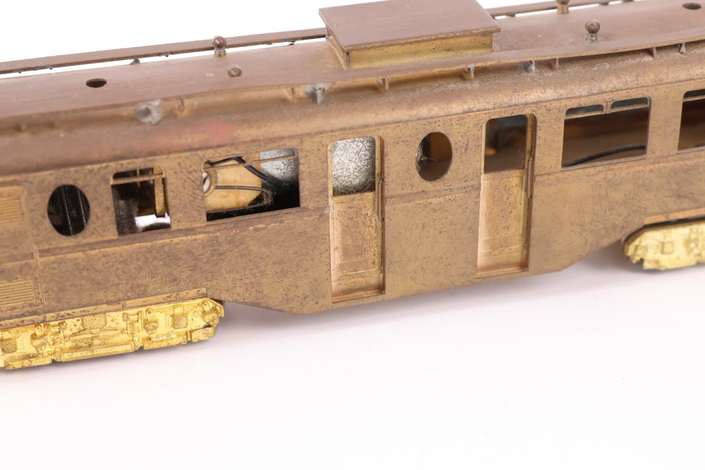 Onbekend H0 - Model tram (2) - Bandung tram with trailer - NZH #4.3