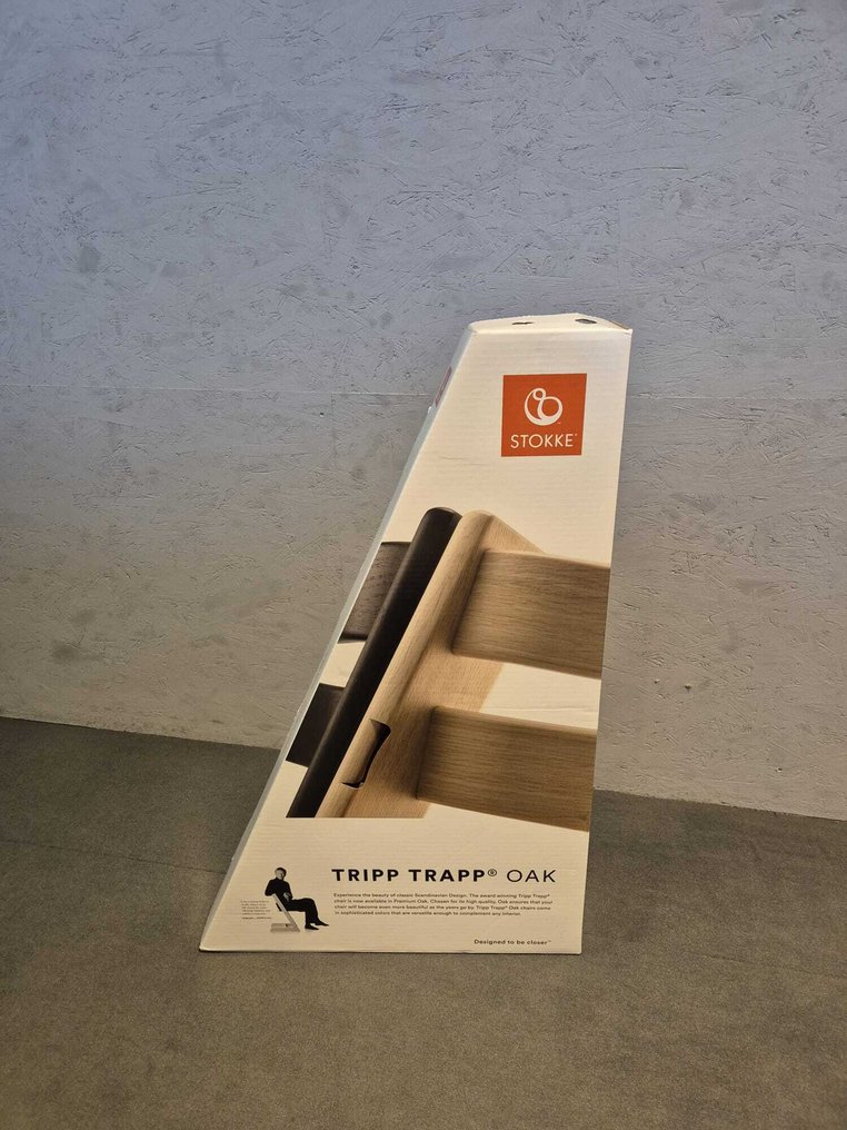 Stokke - Peter Opsvik - Children's chair - Tripp Trapp - Oak - New in box #1.0