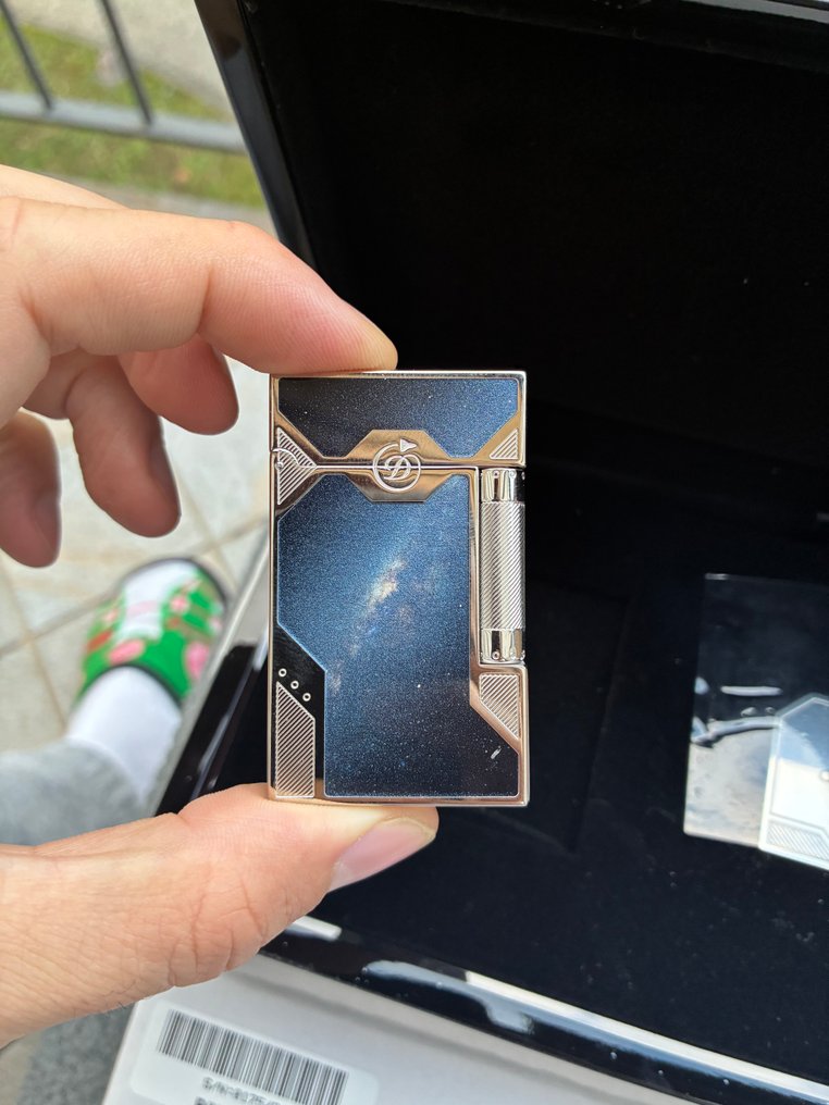 S.T. Dupont - Ligne 2 Odyssey - Lighter - Silver plated, Lacquer #4.3