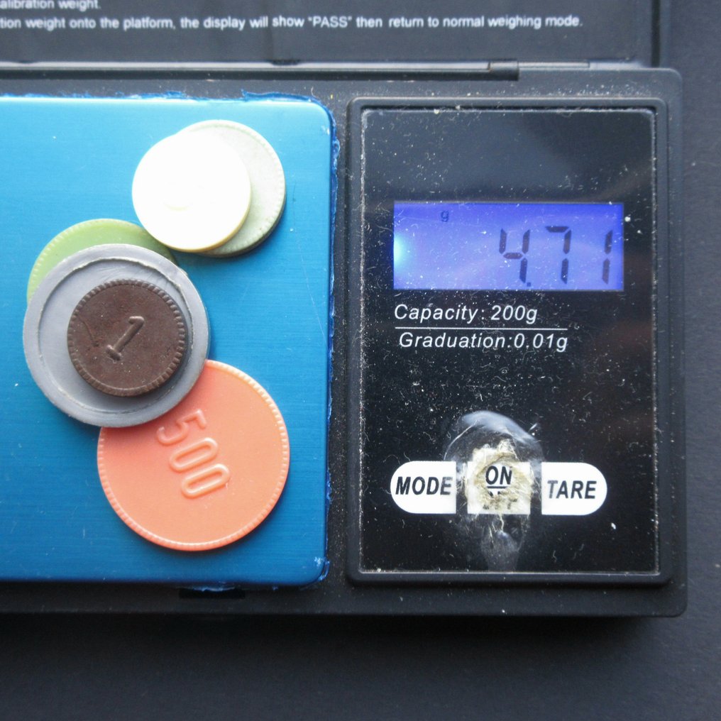 Holandia. 1 t/m 500 Cent (Complete Set) Zonder Jaar (1951 - 1954) Legergeld / Knopengeld #4.3