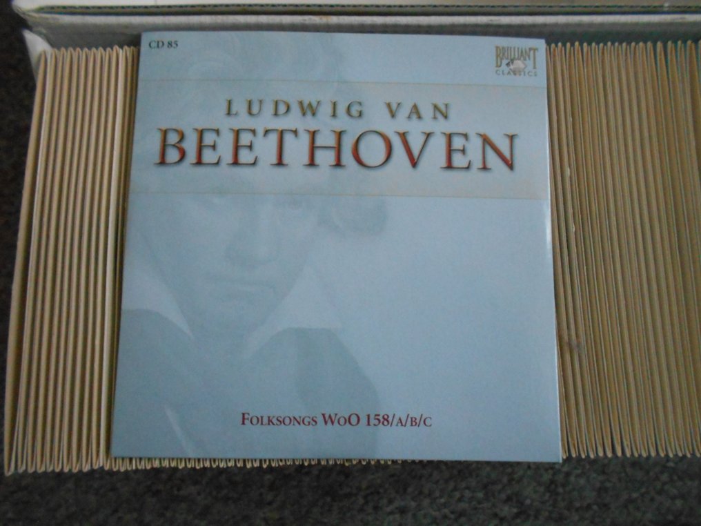 Ludwig van Beethoven - 多位藝術家 - Complete Works, 85 CDs - 多個標題 - CD 套裝 - 2001 #4.3