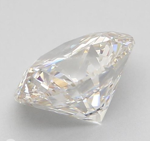 1 pcs Gyémánt  (Természetes)  - 1.01 ct - Kerek - H - VVS1 - Amerikai Gemmológiai Intézet (GIA) #1.0