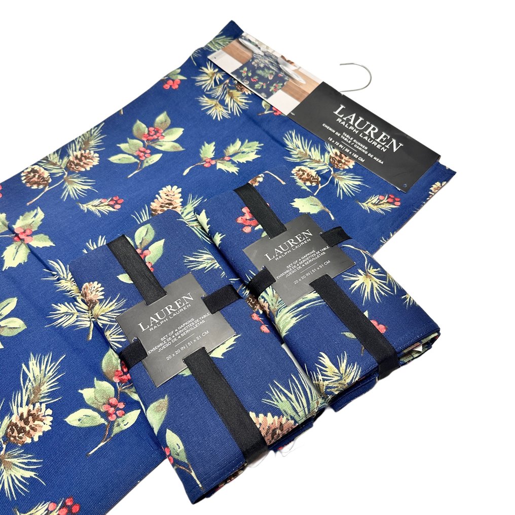 Lauren Ralph Lauren - Τραπεζομάντηλο (9)  - 182 cm - 38 cm - Τραβέρσα τραπεζιού + πιαστράκια. #1.0