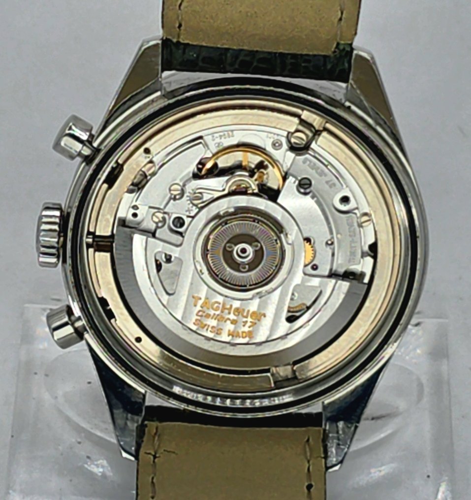 TAG Heuer - Chronograph Carrera - Pilot - Kaliber 17 - markelloses Originalziffernblatt - Schweiz um 1998 - CV2110-0 TW4670 - Mænd - 1990-1999  #4.3