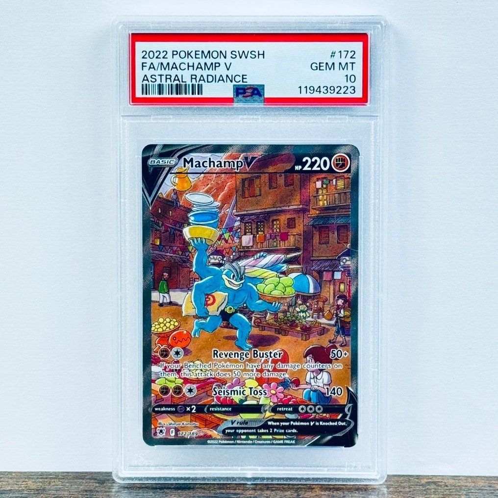Pokémon Graded card - Machamp 172 - Pokémon - PSA 10 #1.0