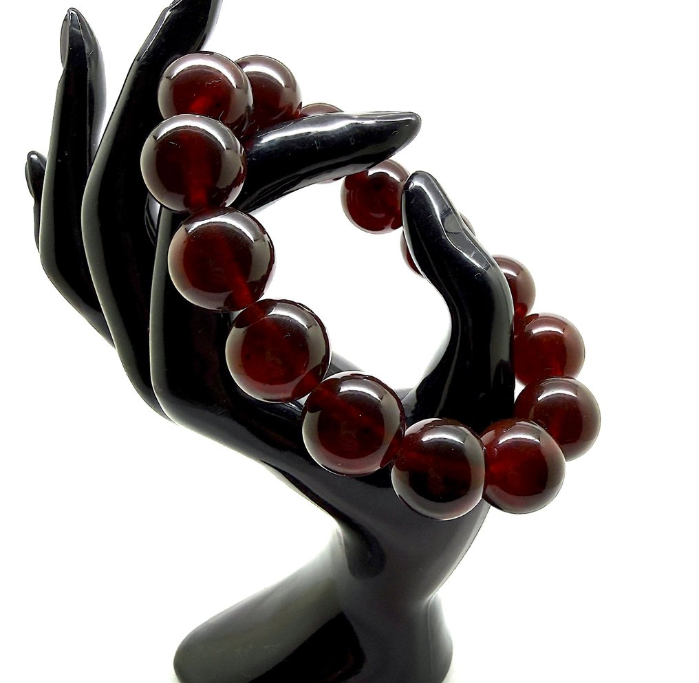 手链 波罗的海琥珀 大珠 16 毫米 32.6 克 - 琥珀 - Baltic amber - succinite #4.3