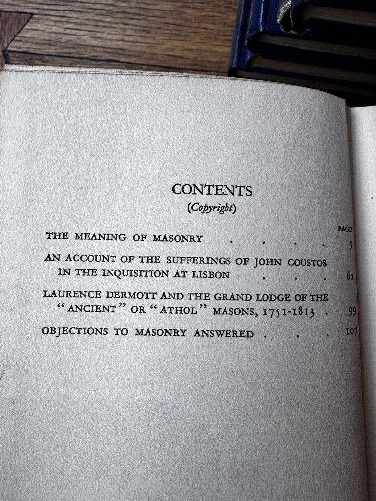 George M. Martin - 1930(c) Full Complete Set British Masonic Miscellany - 1930 #4.3