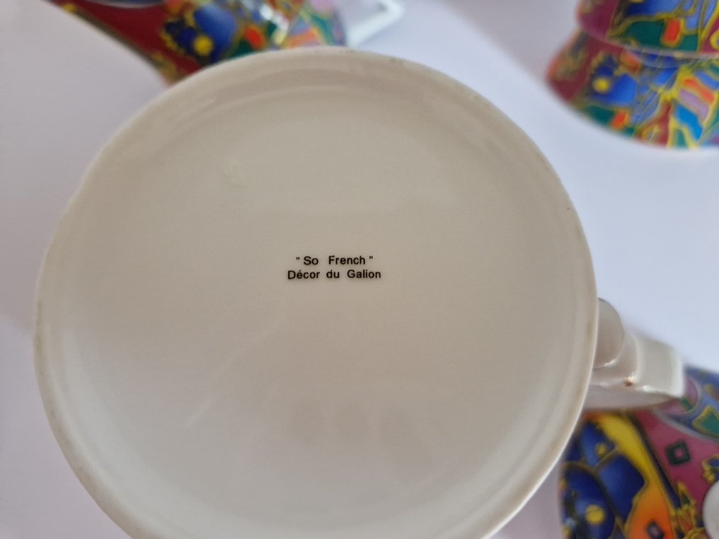 Limoges - 咖啡用具 (7) - 瓷 #1.0