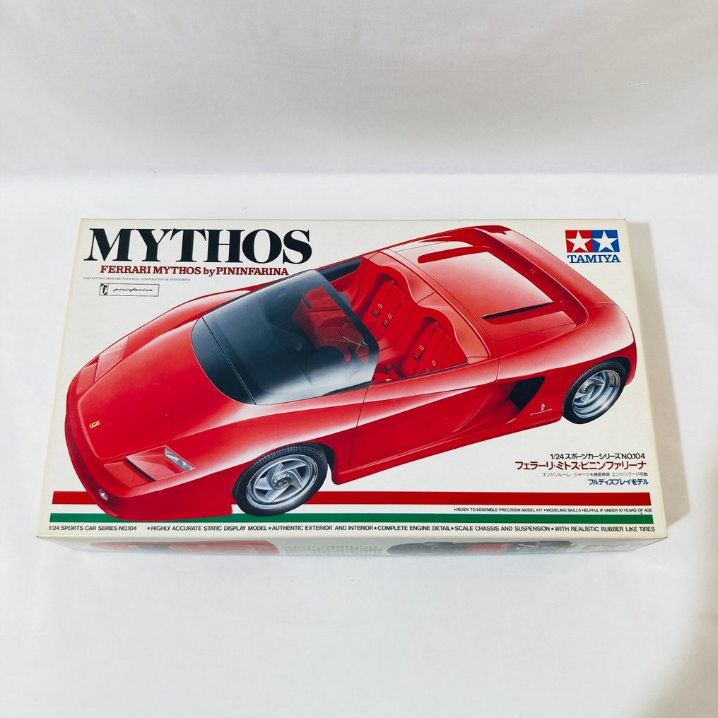 Tamiya 1:24 - Modellsett - Ferrari Mythos by Pininfarina - 24104 Vintage 1991 #1.0