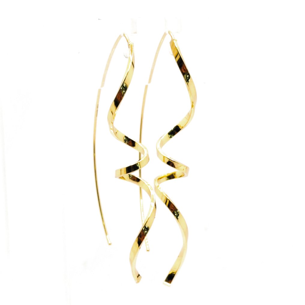 Øreringe - 18 kraat Gulguld #1.0