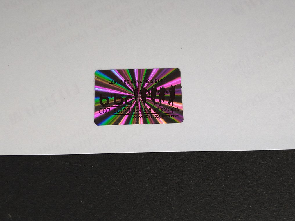 James Bond 007: Casino Royale - Daniel Craig "007" - Autograph, Photo with COA #3.2