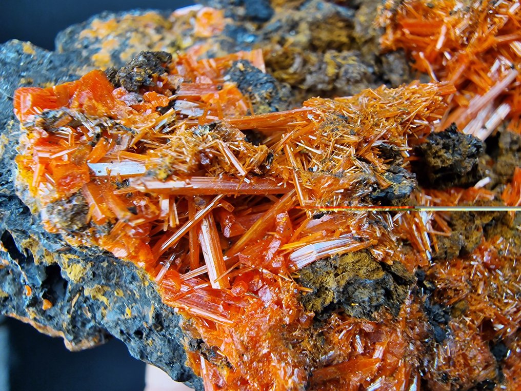 Crocoite Top quality color - Height: 145 mm - Width: 80 mm- 442 g - (1) #3.2