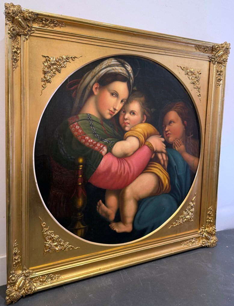 Raphael (1483-1520), After - Madonna della Sedia #3.2