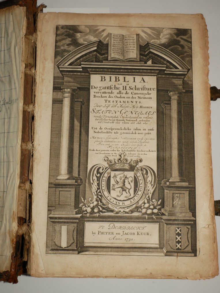 Biblia, dat is De gantsche H. Schrifture - 1730 #3.2