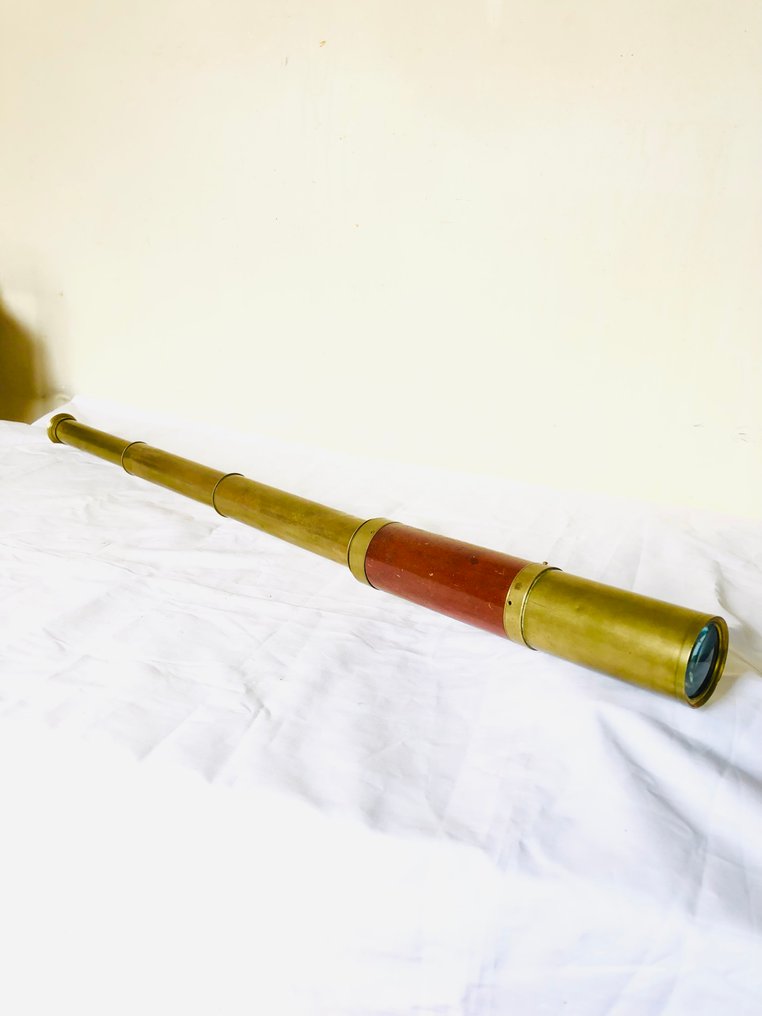 Teleskop - 1880-1900 - Longue-vue ancienne  Maritime , optique #1.0