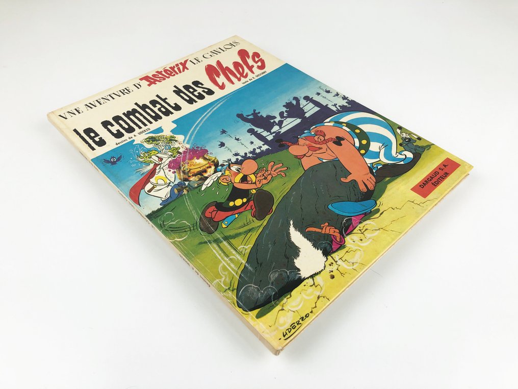 Asterix T7 - Le Combat des chefs - C - 1 Album - Første udgave - 1966 #3.2