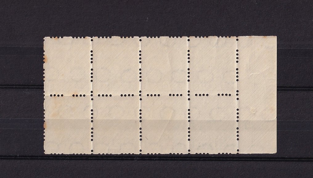 Holandia 1928 - 4-zębne rolkowanie - R 51 #1.0