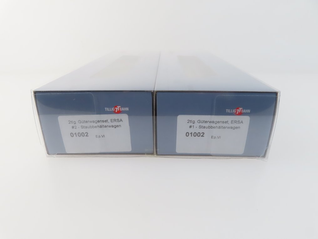 Tillig TT Bahnen TT - 01002 - Modeltog godsvogn sæt (1) - To-delt sæt silo vogne 'AGRO' - CAPTRAIN #4.3
