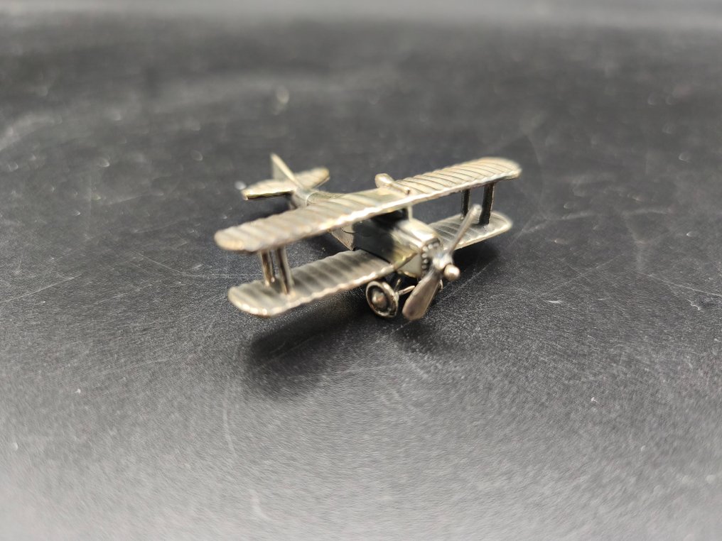 Miniatuur figuur - Aereoplano ANSALDO - .925 zilver #1.0