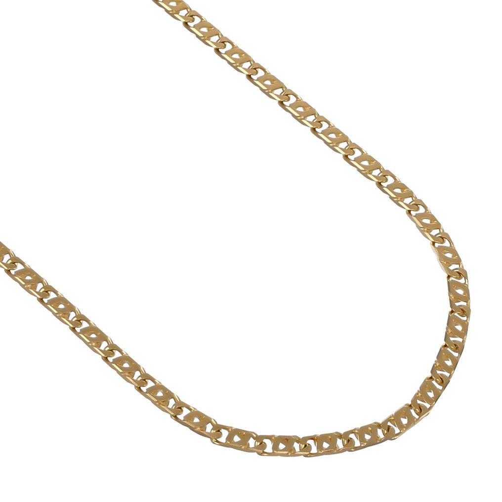 沒有保留價 - 頸鏈 - 18 克拉 黃金, 白金 #4.3