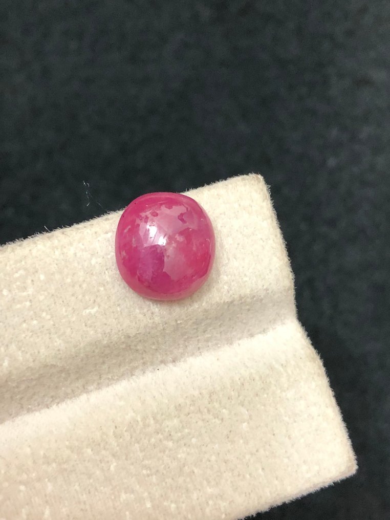 No Reserve Price - 1 pcs Pink, Red Ruby - 4.91 ct - International Colored Gemstone Association (ICA GemLab) - Natural Ruby #3.2