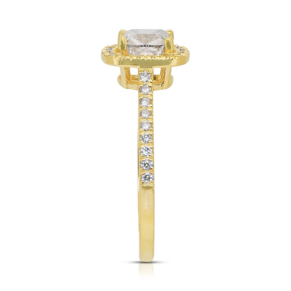 Gyűrű - 18 kt. Sárga arany - 1.94ct. tw. Gyémánt (Természetes) - Gyémánt #4.3