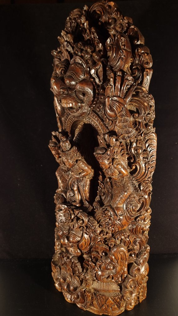 Tempelbeeld Bali 51cm - Statua - Indonesia  (Senza Prezzo di Riserva) #3.2