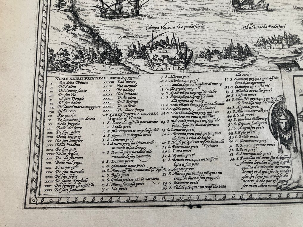 Itália - Veneza; Georg Braun & Frans Hogenberg - Venetia - 1581-1600 #3.2
