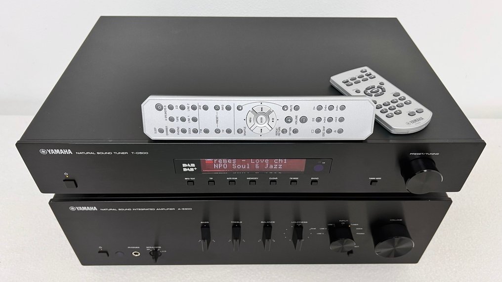 Yamaha - A-S300 amplifier + T-D500 FM / DAB+ tuner Hi-fi set #3.2
