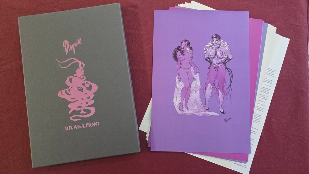Magnus - 1 Portfolio - Divagazioni - edizione limitata N 26/250 - 2025 #1.0
