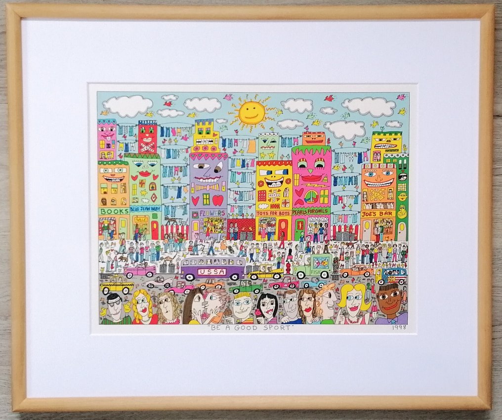 James Rizzi (1950-2011) - Be a Good Sport #1.0