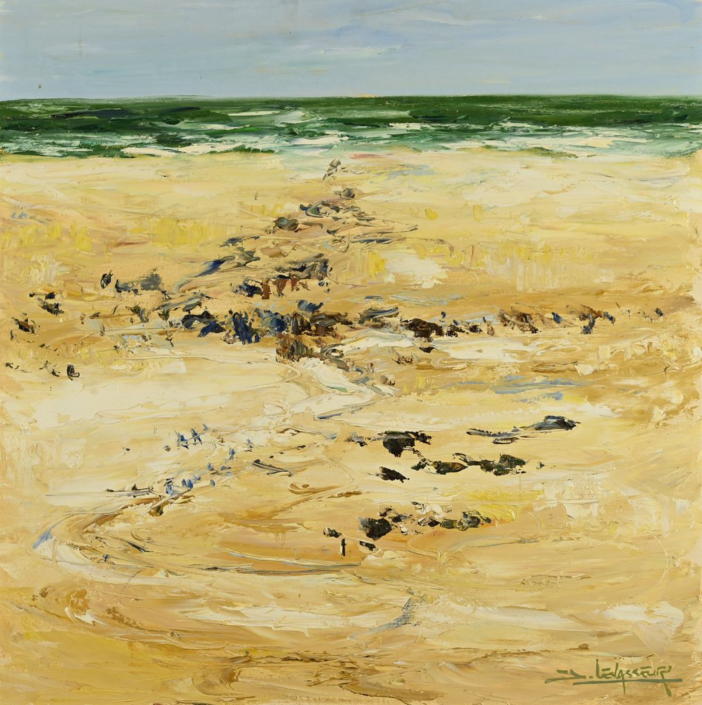 Jean Levasseur (1935 - 2024) - Plage normande #1.0
