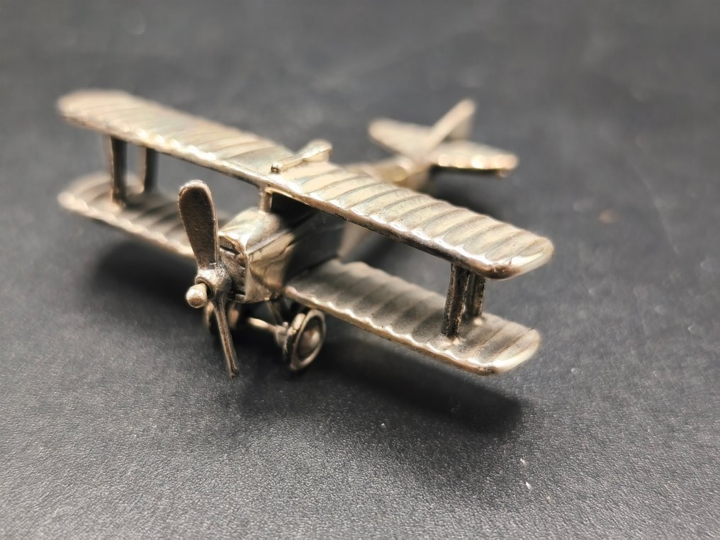 Miniatuur figuur - Aereoplano ANSALDO - .925 zilver #1.0