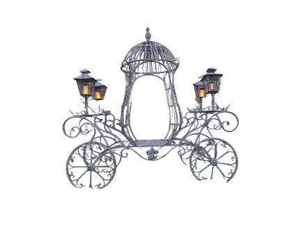 Άμαξα - Μέταλλο - XXL - Καλάθια λουλουδιών #1.0