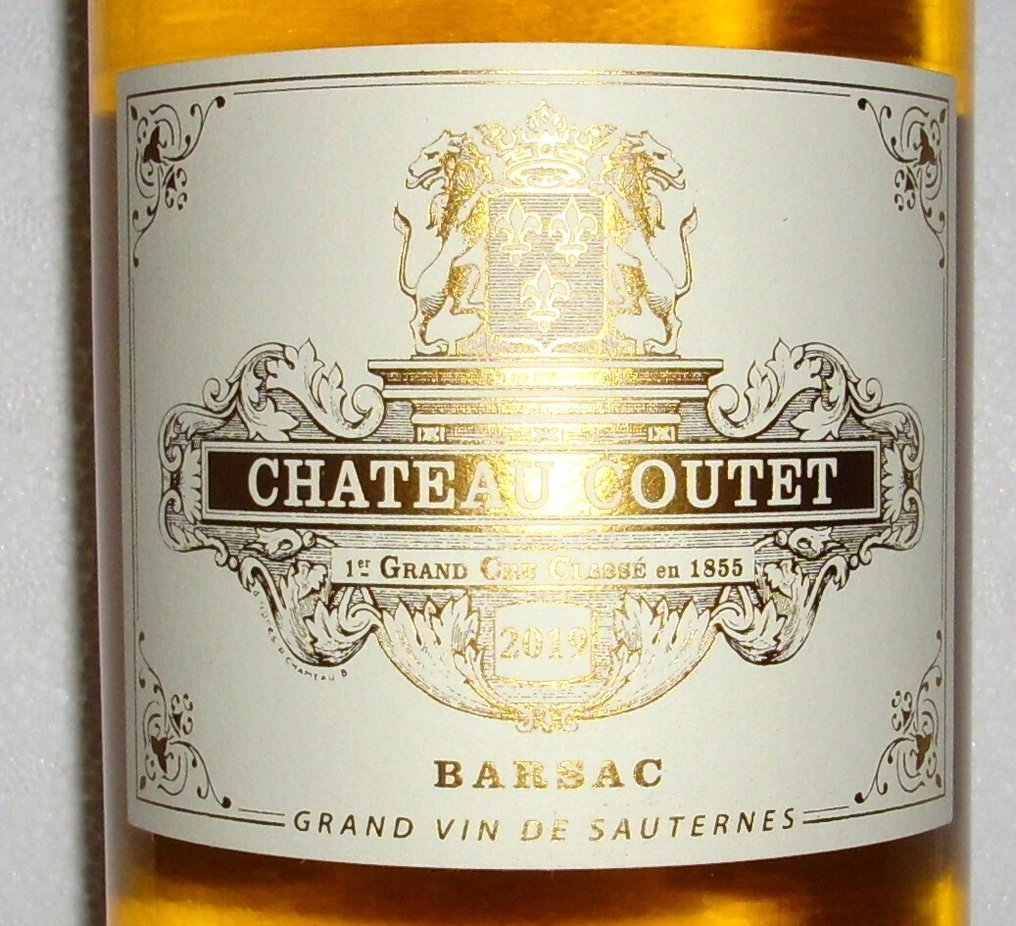 2019 Château Coutet - Sauternes, Barsac 1er Grand Cru Classé - 1 Magnum (1,5 L) #1.0
