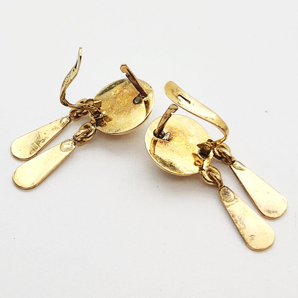 Boucles d'oreilles - 18 carats Or jaune #3.2