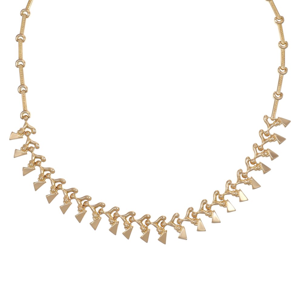 Halsketting - 18 karaat Geel goud #1.0