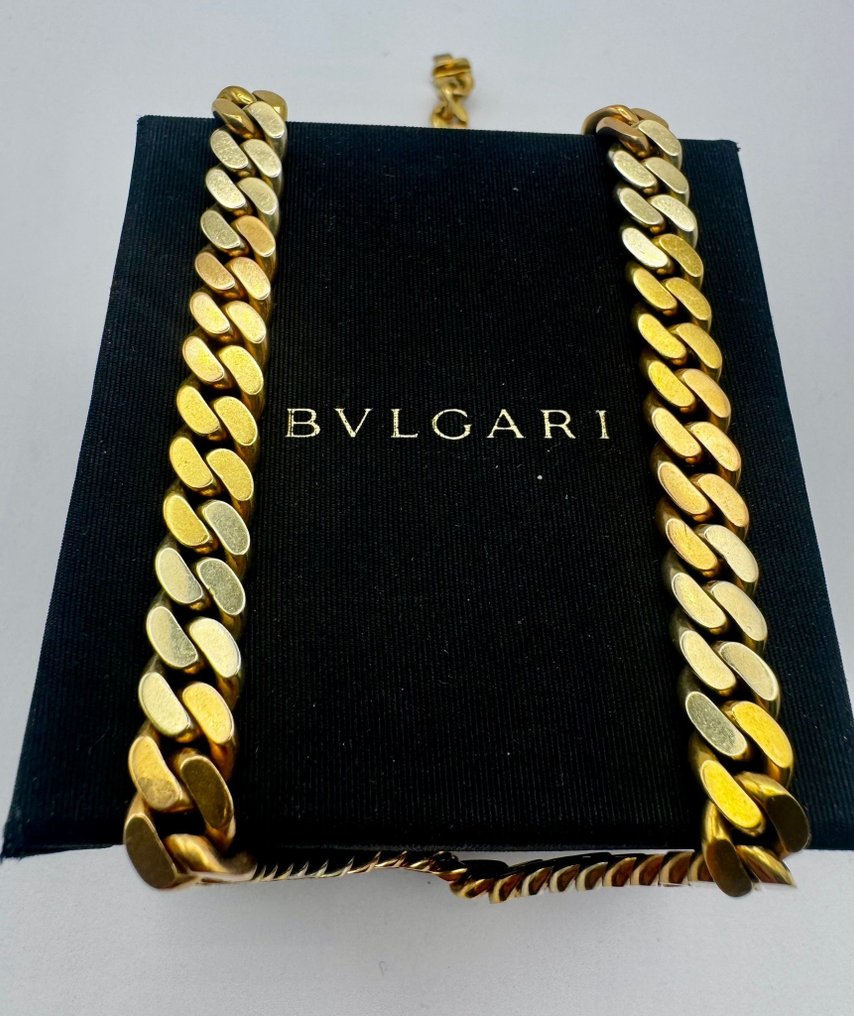 Bvlgari - Collier - Grumette - 18 carats Or jaune, Or blanc, Or rose - Groumette vintage #1.0