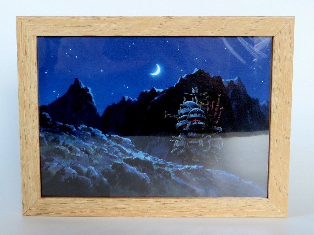 Hayao Miyazaki Official Studio Ghibli - Layout Exhibition Limited “Howl's Moving Castle” Postcard Official Japan Release #1.0