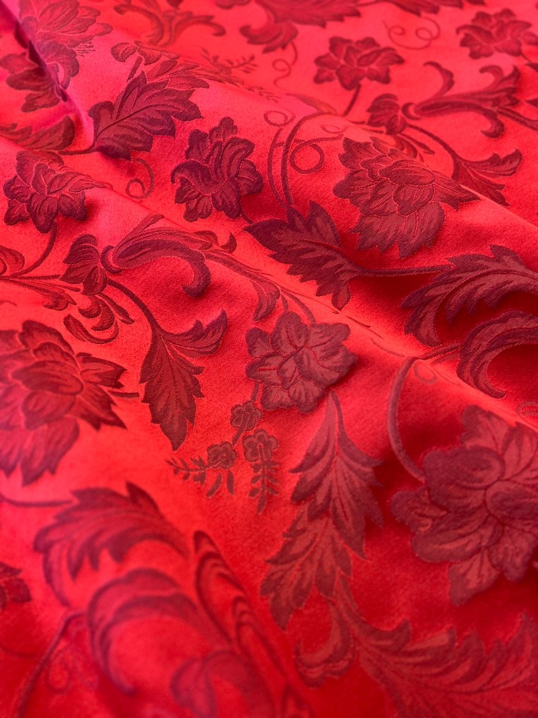 San Leucio - κομψό ύφασμα δαμασκώματος για διακόσμηση σε στυλ Ροκοκό γαλλικό. - Ύφασμα ταπετσαρίας  - 280 cm - 260 cm #1.0