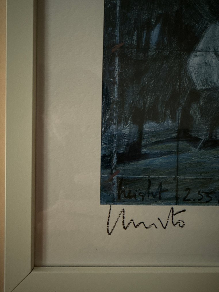 Christo (1935-2020) - Wrapped Trees I, hand signed #3.2