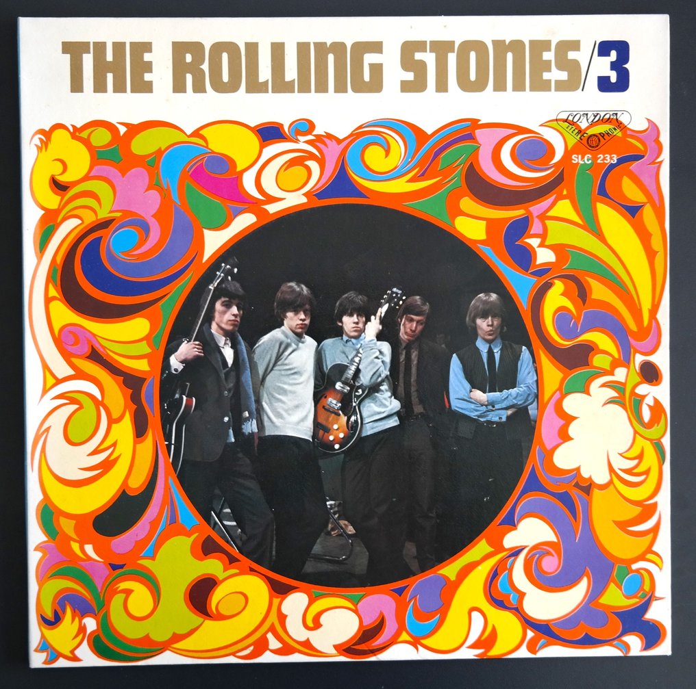 滾石樂團 - 2 pressings of "The Rolling Stones/ 3" - 1x Regular Blue Label and 1x Promotional Not For Sale - LP 專輯(單個) - 日式唱碟, 仅限日本, 第一批 模壓雷射唱片, 重新發行 - 1969 #1.0
