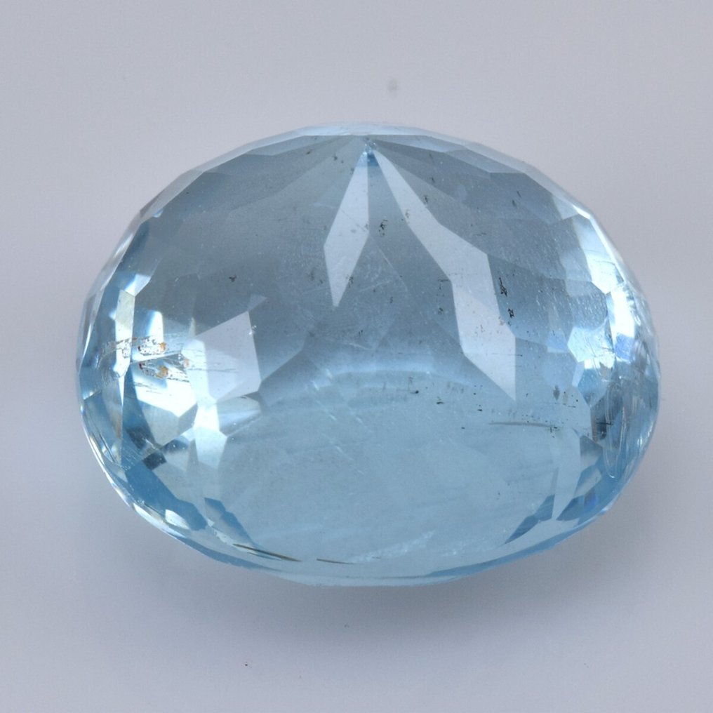 没有保留价 - 1 pcs  蓝色 海蓝宝石, 绿柱石  - 7.25 ct - 国际有色宝石协会（ICA GemLab） #3.2