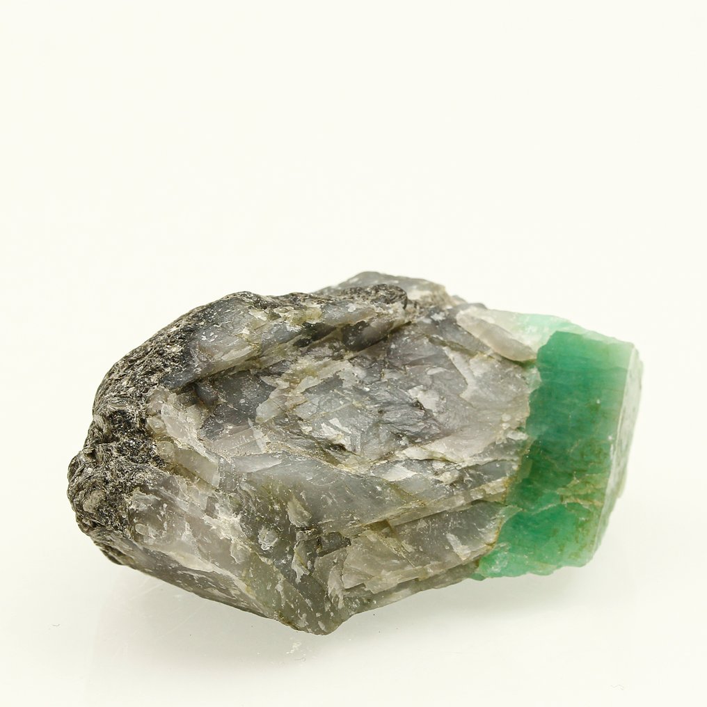 No reserve! Fine Sarnaíba emerald. Crystals - Height: 5.2 cm - Width: 2.9 cm- 50 g #3.2
