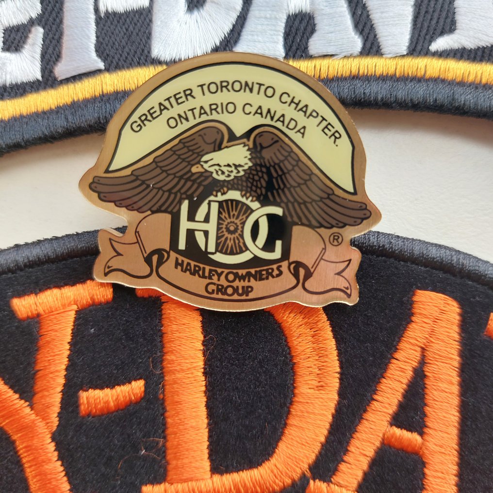 Coleção de memorabilia - Toppe patches Harley Davidson #3.2