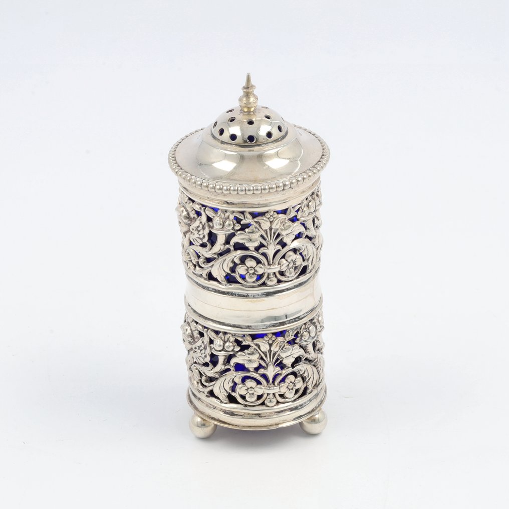 Tafelgarnituur (Engels, Belgisch en Nederlands) - Saliera e pepiera (4) - .833 argento, .925 argento, .835 argento #3.2